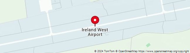 Map of Connaught Airport,Ireland